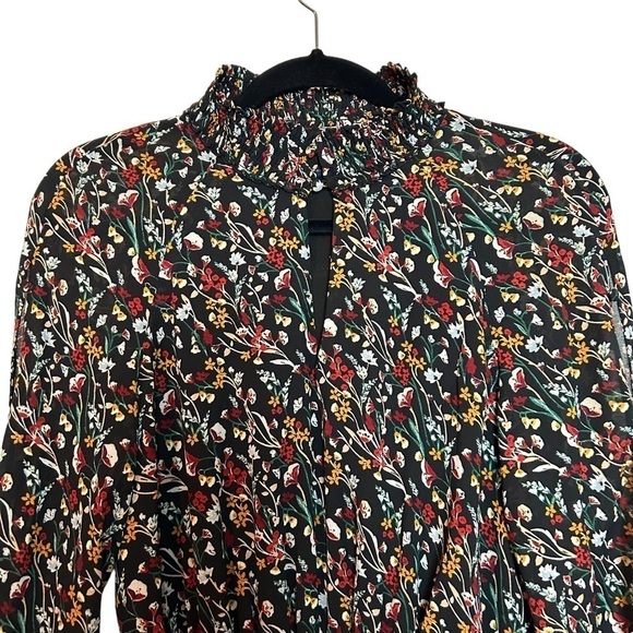 Rachel Rachel Roy Key Hole Floral Fully Lined Fit & Flare Dress - Picture 10 of 15